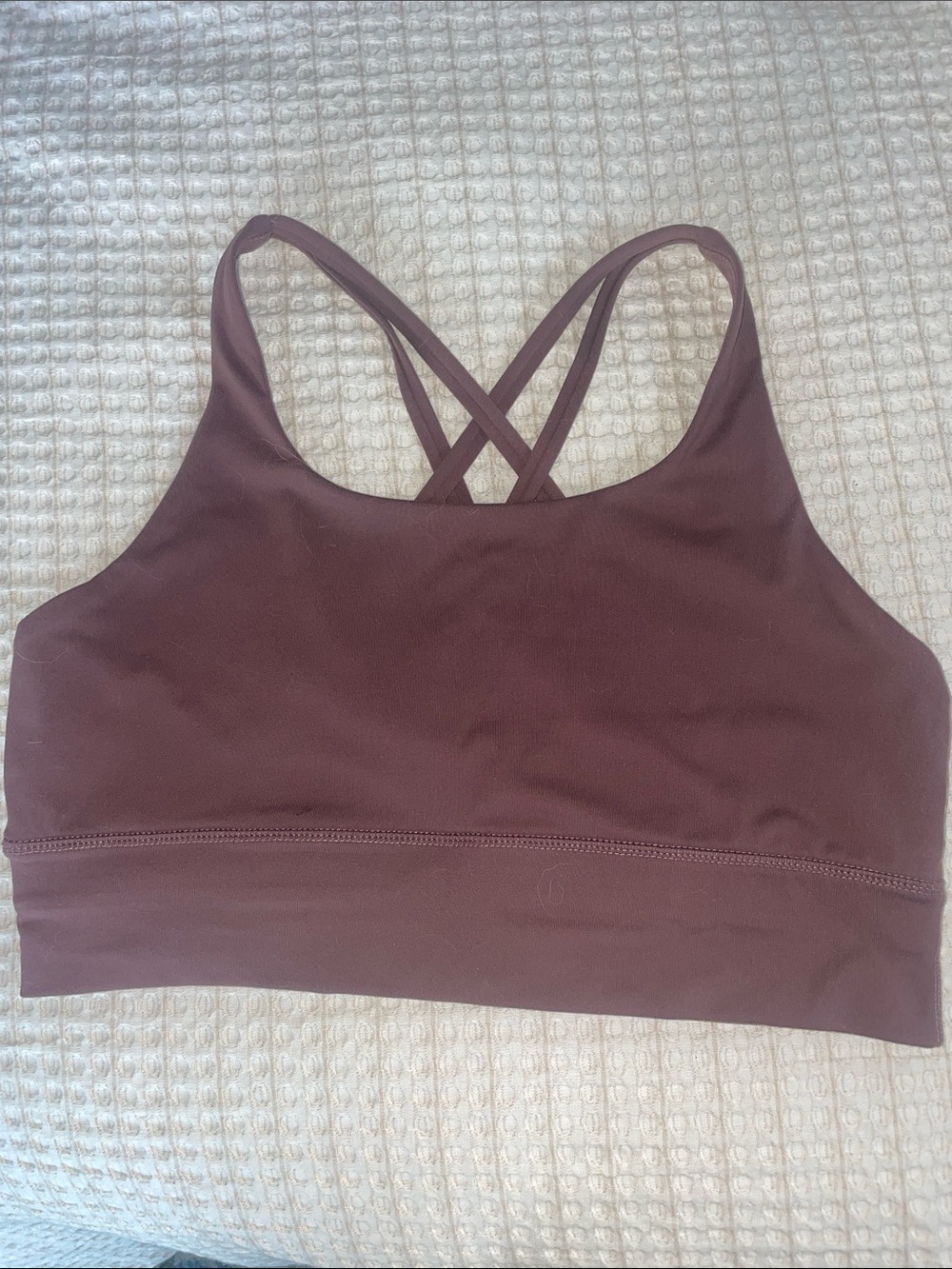 Strappy Sport Bralette in light brown from SAVVI